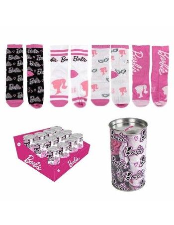 Calcetines Barbie Multicolor 35-38 Hucha 4 pares 2