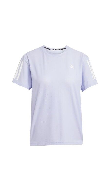 Maglia a Maniche Corte Donna Adidas Own the Run Lavanda Running