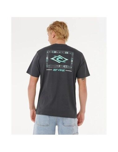 T-shirt à manches courtes homme Rip Curl Legacy Tee Noir