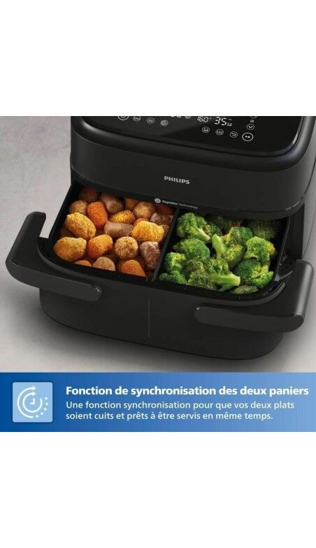 Friteuse à Air Philips Noir