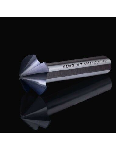 Fraise conique RUKO ULTIMATECUT 4S Acier rapide (AR)