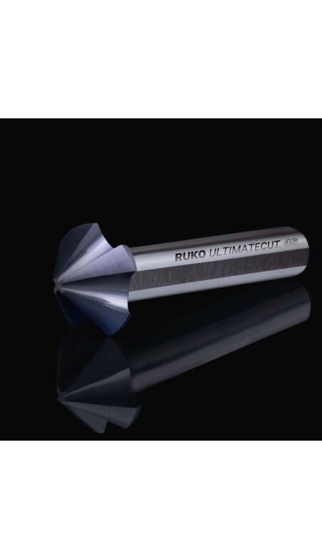 Fraise conique RUKO ULTIMATECUT 4S Acier rapide (AR)