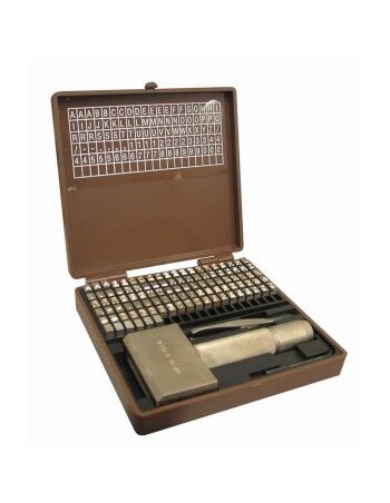 Alfabetspel (DIY markeringen) Gravurem Eurotype Set 3 mm 2