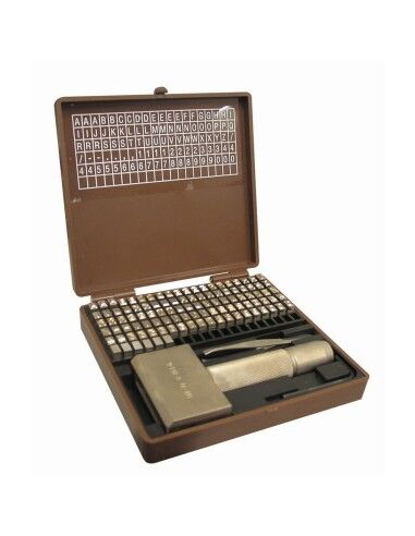 Gioco dell'alfabeto (segnalibri fai-da-te) Gravurem Eurotype Set 3 mm