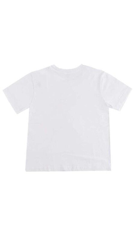 Camiseta de Manga Corta Infantil Marvel Blanco