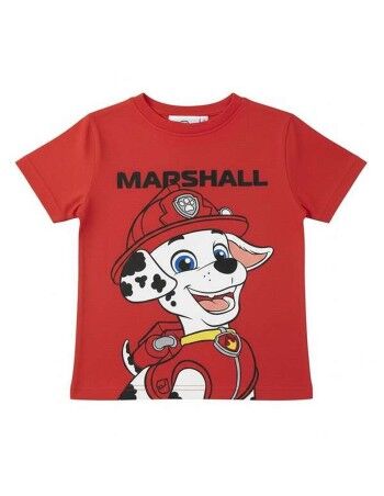 Kurzarm-T-Shirt für Kinder The Paw Patrol Rot