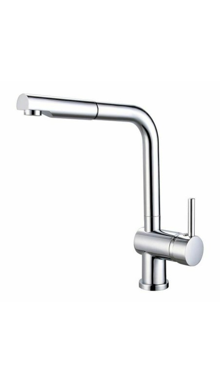 Mitigeur Rousseau Gris Acier inoxydable Laiton