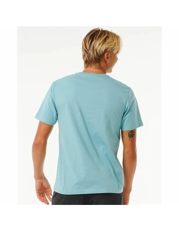 Herren Kurzarm-T-Shirt Rip Curl Big Mumma Icon  Himmelsblau 2