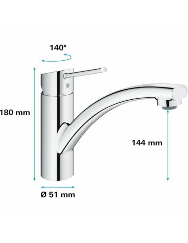 Rubinetto Monocomando Grohe 30358000