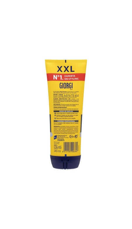 Fixiergel Giorgi Nº9 Absolute Titanium 240 ml