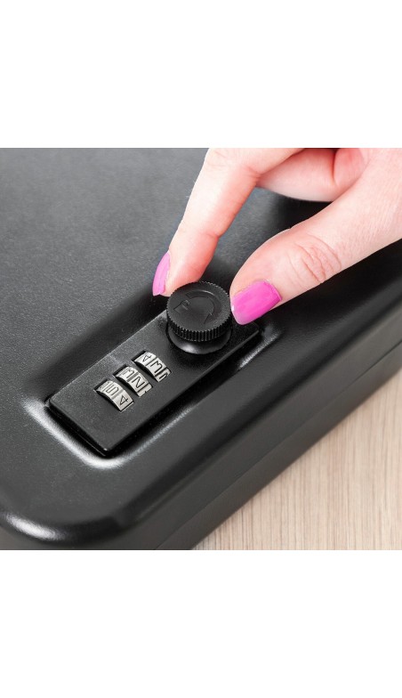 Coffre-Fort Portable avec Câble de Sécurité Prisaven InnovaGoods