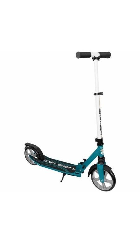 Trottinette Stamp Oxygen Noir/Bleu Vert