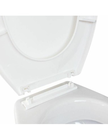 Abattant WC Gelco Blanc polypropylène