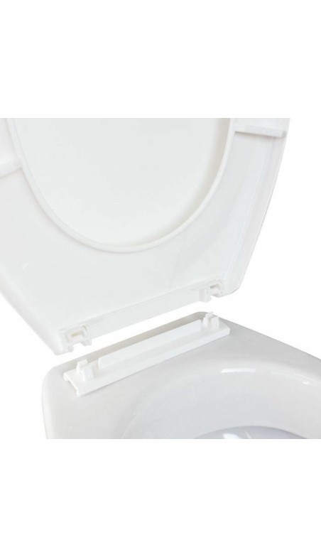 Abattant WC Gelco Blanc polypropylène
