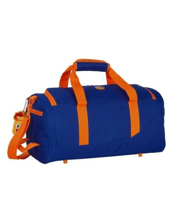 Bolsa de Deporte Valencia Basket Azul Naranja (50 x 25 x 25 cm) 2