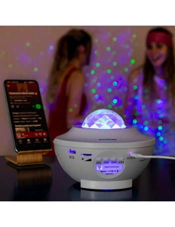 Projetor de Estrelas LED com Altifalante Sedlay InnovaGoods