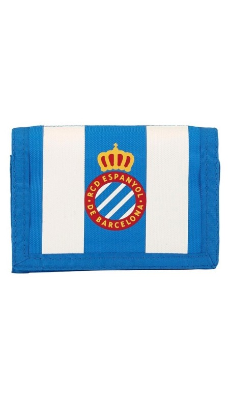 Cartera RCD Espanyol Azul Blanco