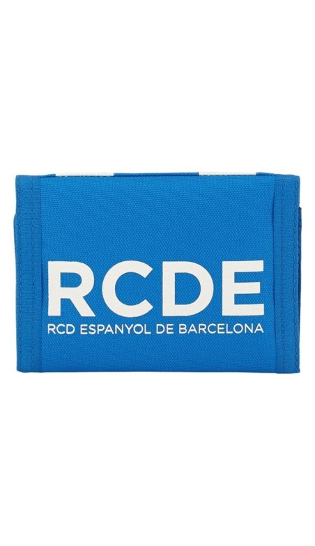 Cartera RCD Espanyol Azul Blanco