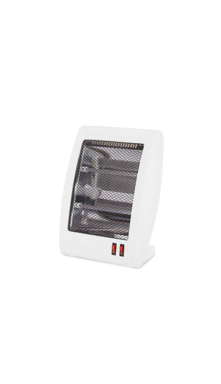 Chauffage d'Appoint Quartz Argon Blanc 400-800 W (6 Unités)