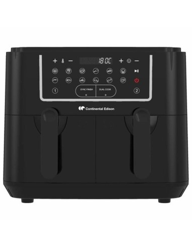 Friteuse à Air Continental Edison Noir 2400 W 9 L