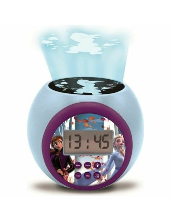 Reloj-Despertador Lexibook THE SNOW QUEEN Negro Rojo Multicolor