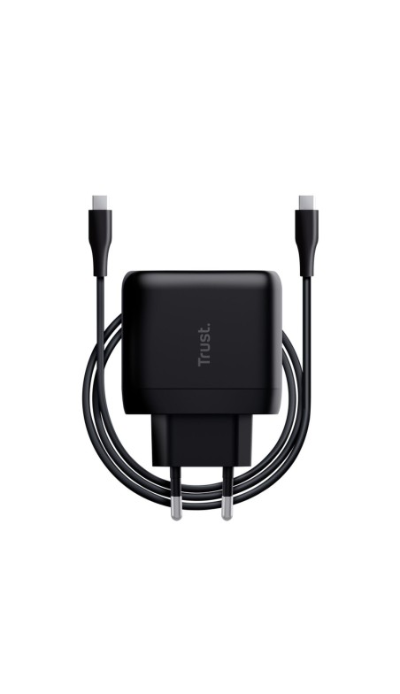 Chargeur Mural + Câble USB-C Trust Maxo Noir 65 W