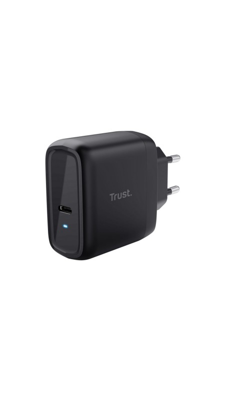 Chargeur Mural + Câble USB-C Trust Maxo Noir 65 W