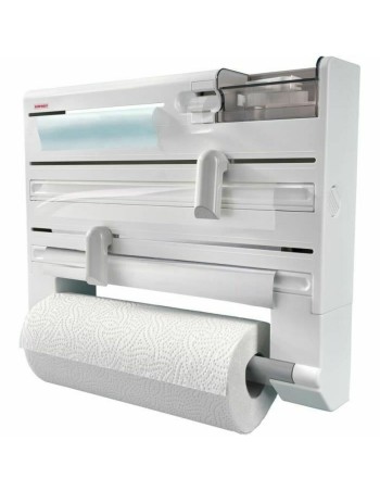 Portarotolo da Cucina Leifheit 25723 Bianco Bianco/Grigio Plastica