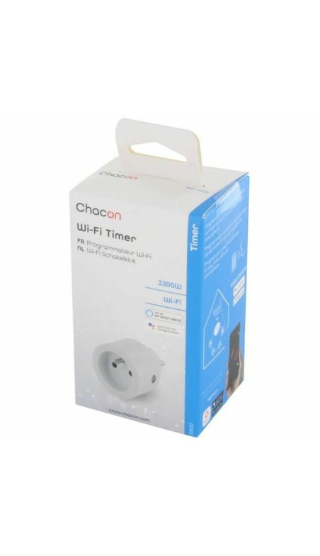 Tomada Inteligente Chacon Wi-Fi 10 A