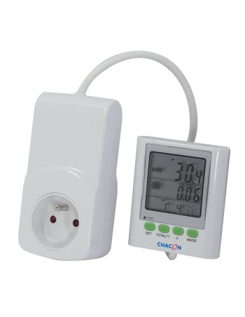 Plug with consumption meter Chacon Ecowatt 650