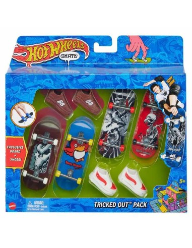 finger skate Hot Wheels 8 Pièces
