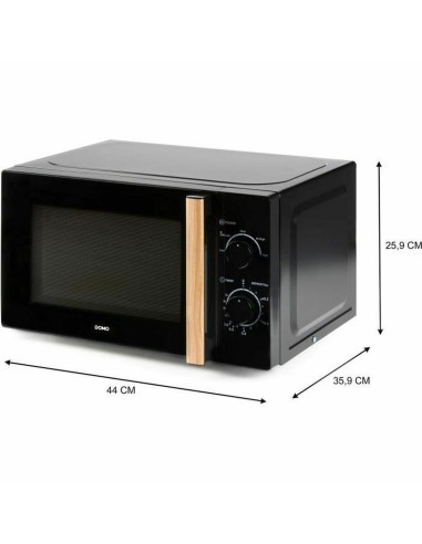 Micro-ondes DOMO Noir 700 W 20 L