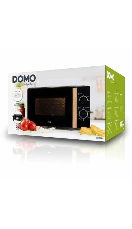 Micro-ondes DOMO Noir 700 W 20 L