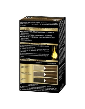 Teinture permanente Syoss Olio Intense Caramel Marron Nº 5,86 Blond Platine Nº 5.86-Castano Caramelo 2