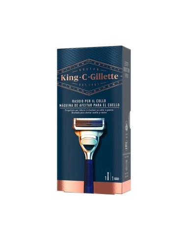 Rasoir Gillette Gillette King Bleu