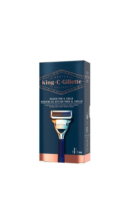 Rasoir Gillette Gillette King Bleu