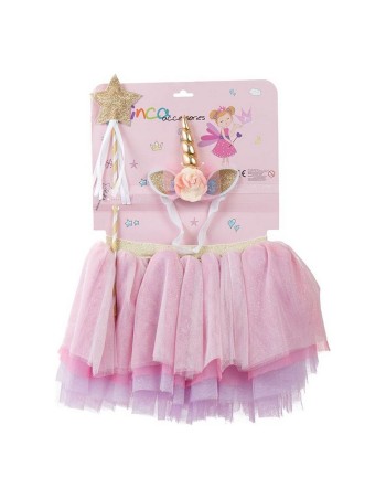 Tutu Inca 48232 Rose Licorne 24-36 Mois (3 Pièces)