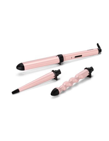 Krulijzer Babyliss Curl and Wave Trio Keramische Roze
