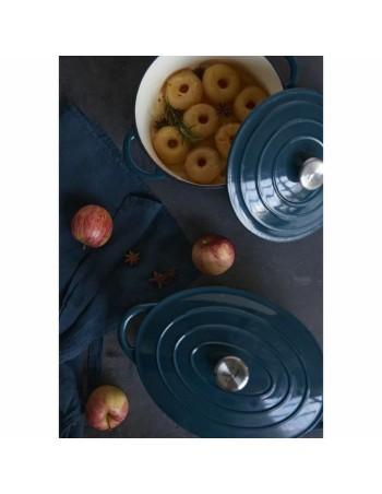 Caçarola com Tampa Baumalu Azul Verde Vert Aço inoxidável Ø 24 cm 2