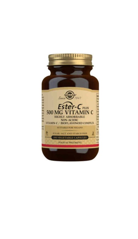 Ester-C Plus Vitamine C Solgar C Plus 100 Stuks