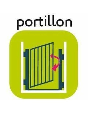 Barrière de sécurité Nidalys Gris 2