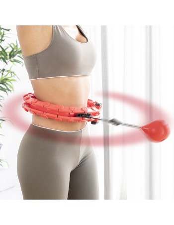 Aanpasbare slimme fitnesshoepel met gewicht Fittehoop InnovaGoods 2