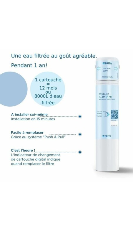 Waterfilter Brita SLIM V-MF