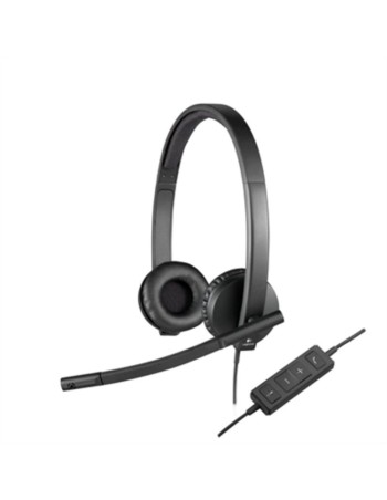 Casques avec Microphone Logitech 981-000575 Noir