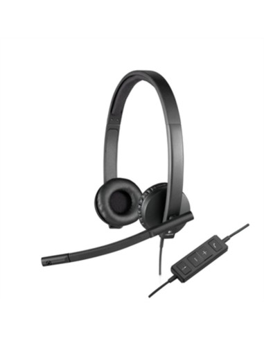 Auriculares com microfone Logitech 981-000575 Preto
