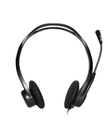 Casques avec Microphone Logitech 981-000100 Noir
