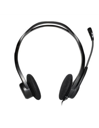 Casques avec Microphone Logitech 981-000100 Noir