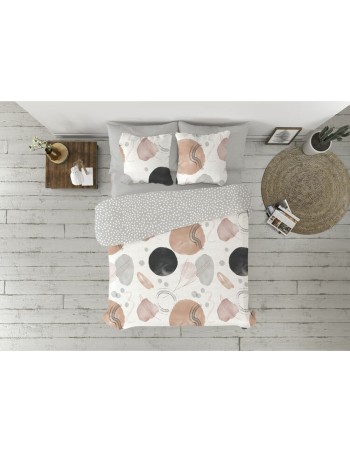 Housse de Couette Pierre Cardin Edesia Gris 144 Fils 220 x 230 cm