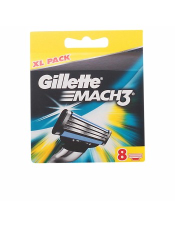 Hervulling Scheermesjes Gillette Mach 3 (8 uds)