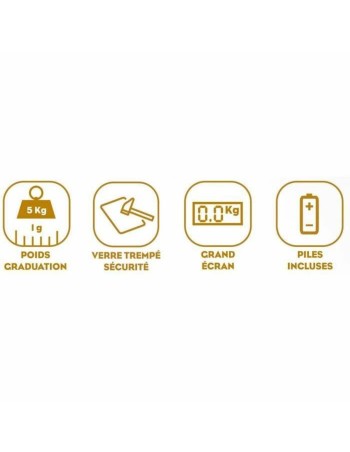 balance de cuisine Little Balance Slim Orange 8090 5 kg 2